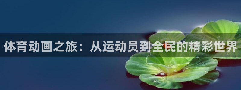 98体育官网：体育动画之旅：从运动员到全民的精彩世界