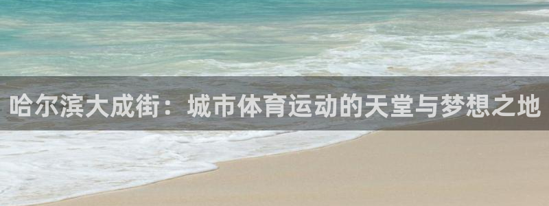 98体育直播吧：哈尔滨大成街：城市体育运动的天堂与梦想之地